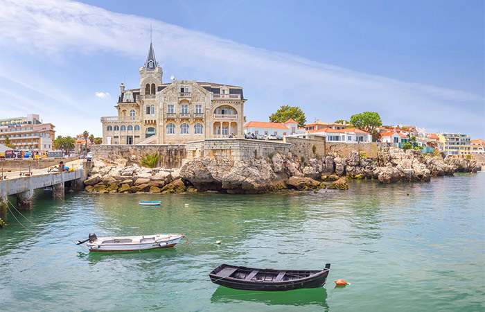 Excursión de un día a Sintra, Cascais y Estoril, crucero por el río al atardecer