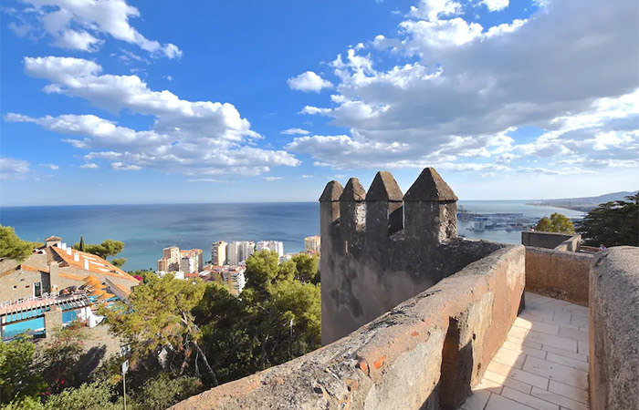 Llegada a Málaga