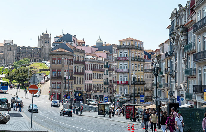 Llegada a Oporto