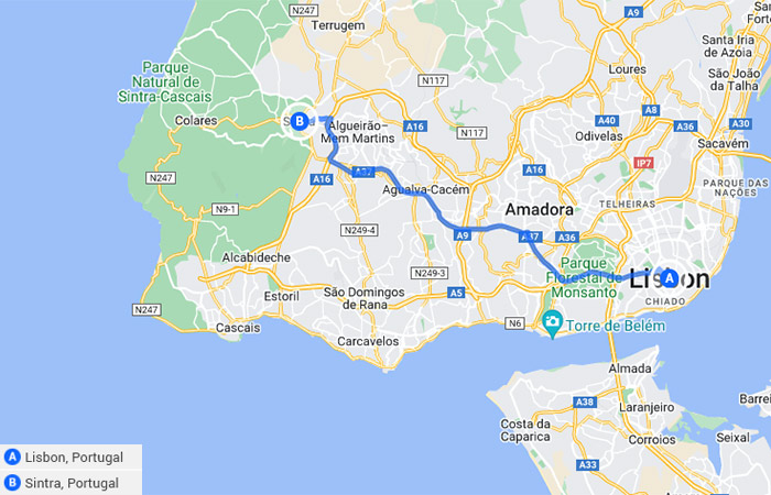 Lo más destacado de Lisboa y Sintra – 5 días