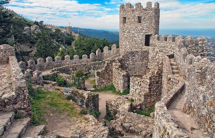 Traslado a Sintra, caminata guiada