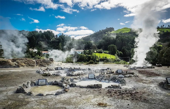 Experiencia volcánica de día completo en Furnas