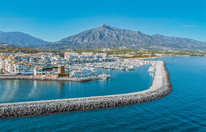 Conduzca hasta Ronda vía Marbella