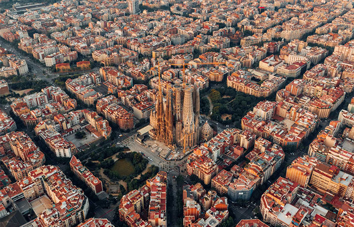 Salida de Barcelona