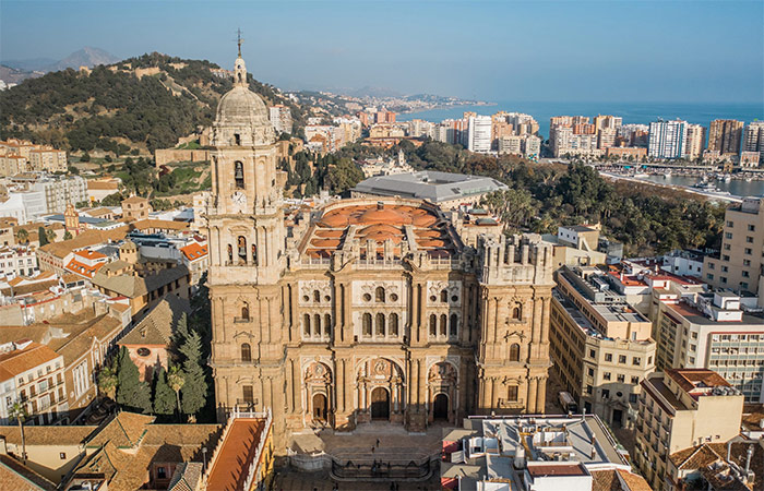 Camino de peregrinación desde Málaga