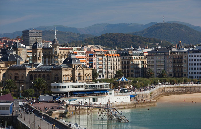 Recorrido a pie por San Sebastián