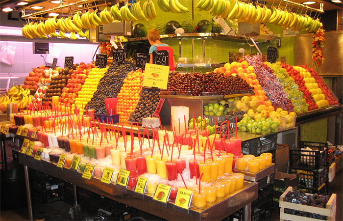 Visita guiada al mercado de la Boquería - Clase de cocina