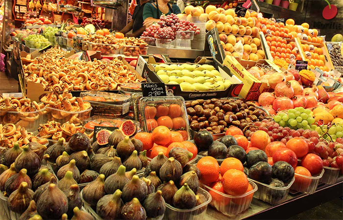 Visita guiada al mercado de la Boquería - Clase de cocina