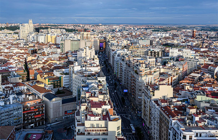 Vuelo de Oporto a Madrid