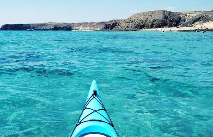 Kayak por las playas de Playa Blanca y Papagayo