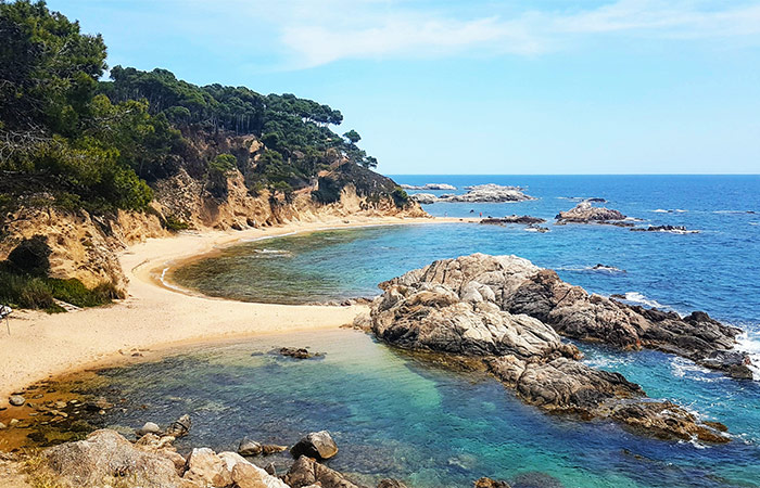 Senderismo y kayak en la Costa Brava