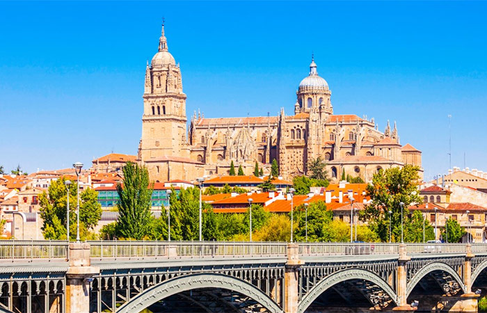 Traslado a Madrid y visita a la ciudad de Salamanca