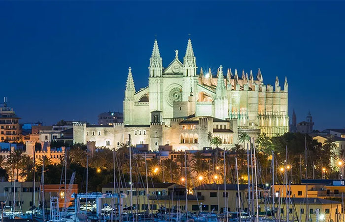 Vuelo a Mallorca, exploración de Palma