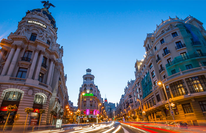 Vuelo de Oporto a Madrid