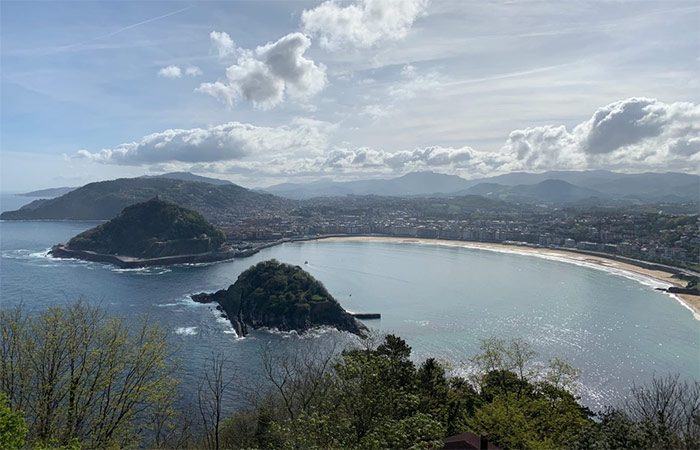 Llegada a San Sebastián, Paseo Histórico y Cultural