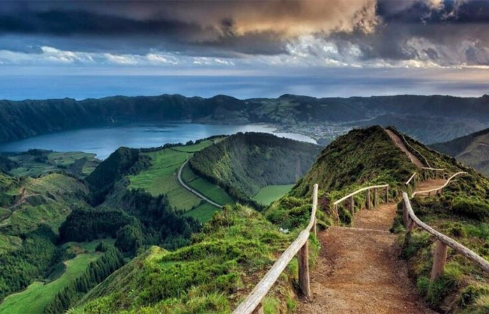 Vuelo a la isla de São Miguel (Portugal)